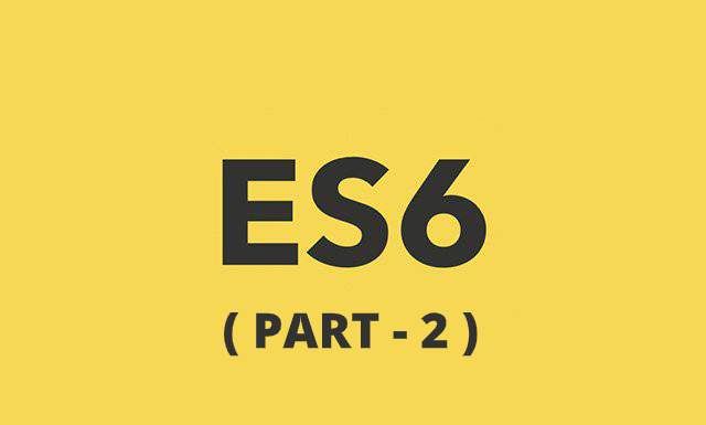 ES6 part-2